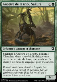 Anctre de la tribu Sakura - Bloomburrow Commander Decks