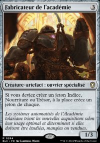 Fabricateur de lacadmie - Bloomburrow Commander Decks