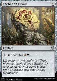 Cachet de Gruul - Bloomburrow Commander Decks