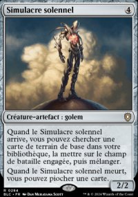 Simulacre solennel - Bloomburrow Commander Decks