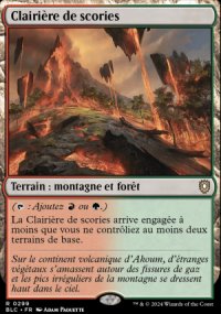 Clairire de scories - Bloomburrow Commander Decks