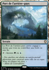 Port de l'arrire-pays - Bloomburrow Commander Decks