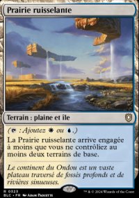 Prairie ruisselante - Bloomburrow Commander Decks