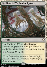 Halliers  l'Ore des Rasoirs - Bloomburrow Commander Decks