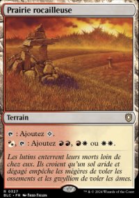 Prairie rocailleuse - Bloomburrow Commander Decks