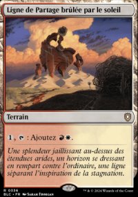 Ligne de Partage brle par le soleil - Bloomburrow Commander Decks