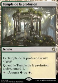 Temple de la profusion - Bloomburrow Commander Decks