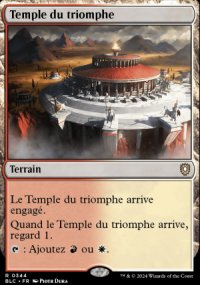 Temple du triomphe - Bloomburrow Commander Decks