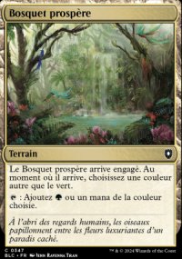 Bosquet prospre - Bloomburrow Commander Decks