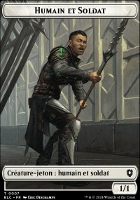 Humain et Soldat - Bloomburrow Commander Decks