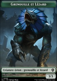 Grenouille Lzard - Bloomburrow Commander Decks