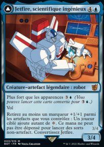 Jetfire, scientifique ingnieux<br>Jetfire, gardien des airs