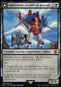 Starscream, assoiff de pouvoir<br>Starscream, chef des Seekers