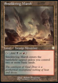 Smoldering Marsh - The Brothers' War Commander Decks