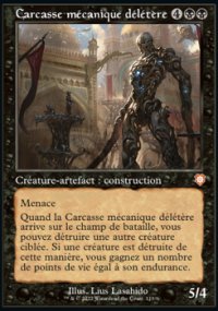 Carcasse mcanique dltre - 