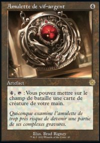 Amulette de vif-argent - 