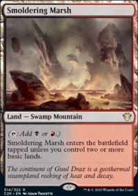 Smoldering Marsh - Commander 2020