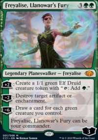 Freyalise, Fureur de Llanowar - Commander Collection: Green