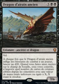 Dragon d'airain ancien - 