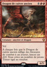 Dragon de cuivre ancien - 