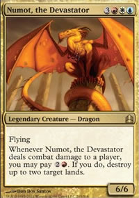 Numot, le dvastateur - MTG Commander