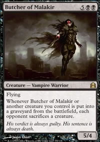 Boucher de Malakir - MTG Commander