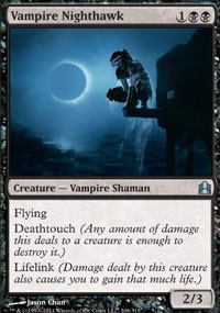 Faucon de nuit vampire - MTG Commander