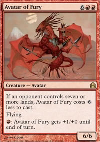 Avatar de la fureur - MTG Commander