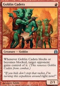 Cadets gobelins - MTG Commander