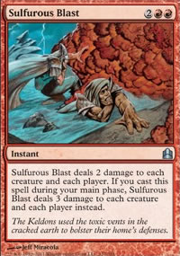 Salve sulfureuse - MTG Commander