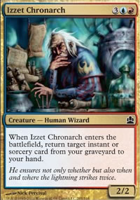 Chronarque d'Izzet - MTG Commander