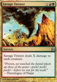 Tornade sauvage - MTG Commander