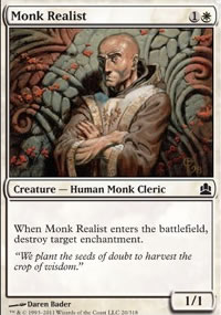 Moine raliste - MTG Commander