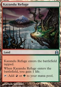 Refuge du Kazandou - MTG Commander