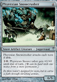 crabouilleur de neige phyrexian - 