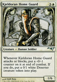 Milice du Kjeldor - Coldsnap Theme Decks