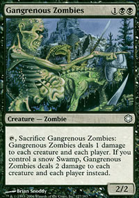 Zombies gangreneux - Coldsnap Theme Decks