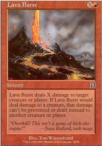 Explosion de lave - Deckmasters