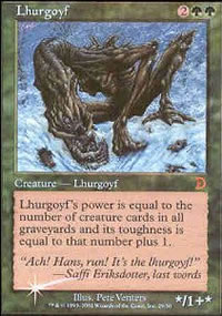 Lhurgoyf - Deckmasters