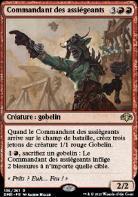 Commandant des assigeants - 