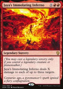 Jaya's Immolating Inferno - 