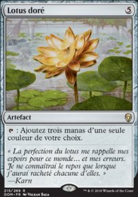 Lotus dor - 