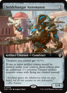 Stridehangar Automaton - Aetherdrift Commander Decks