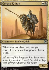 Corpse Knight - Aetherdrift Commander Decks