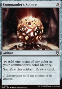 Commander's Sphere - Aetherdrift Commander Decks