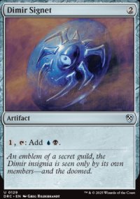 Dimir Signet - Aetherdrift Commander Decks