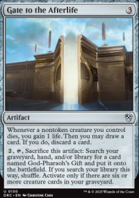 Gate to the Afterlife - Aetherdrift Commander Decks