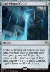 God-Pharaoh's Gift - Aetherdrift Commander Decks