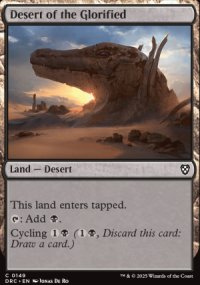 Desert of the Glorified - Aetherdrift Commander Decks