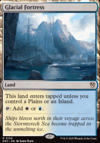 Glacial Fortress - Aetherdrift Commander Decks